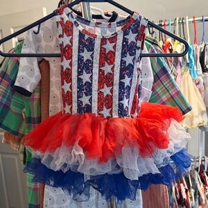 Patriotic Starry Kids outfit